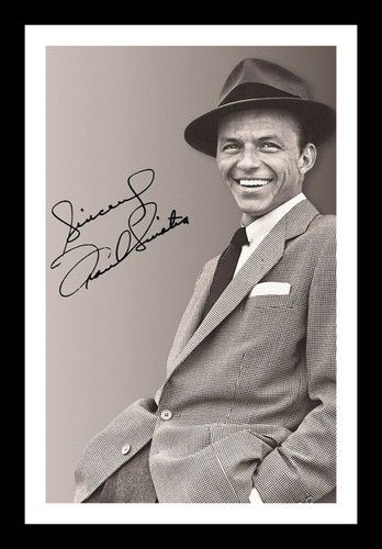 Frank sinatra autographed - frank,