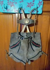 Vintage Toddler's German Lederhosen