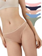 Womens Ladies Cotton Thong