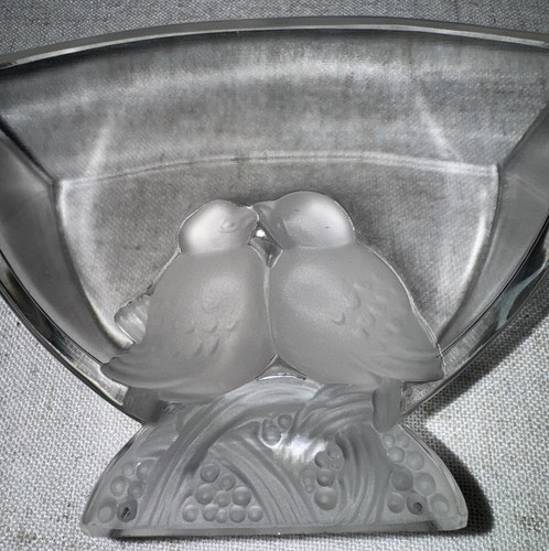 Vtg verlys clear glass - glass, frosted