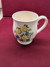 Portmeirion Botanic Garden Tea/Coffee Mug  Used condition good cotton flower