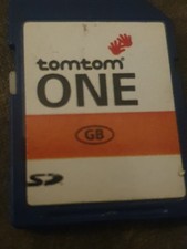 Genuine TomTom One SatNav Map