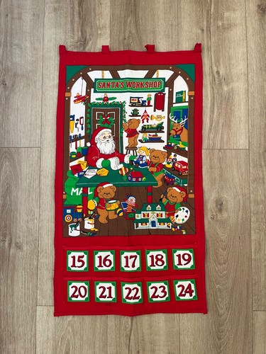 Vintage fabric advent - , calendar