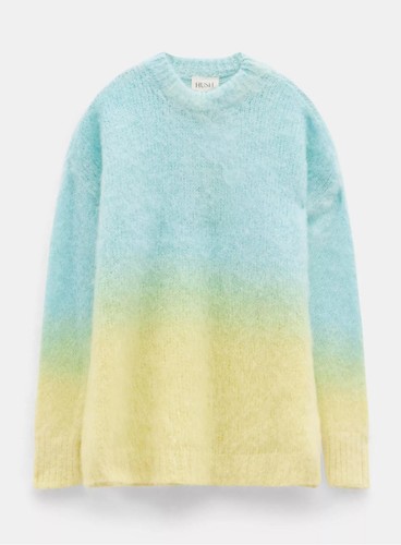 Hush mohair blend ombre jumper - mohair,