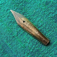 DE LA RUE ONOTO No. 5 Flexi 14K Gold Fountain Pen NIB. Nib Only.