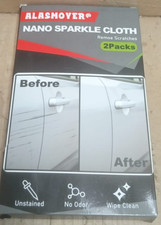 2 Pack Nano Sparkle Cloth for Car Scratches Nano Magic Cloth Scratch