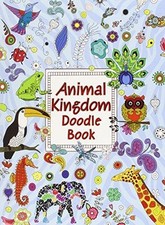 Animal Kingdom Doodle Book: Doodle & Colouring Book (A4 Doodle... - Mchugh, Amy