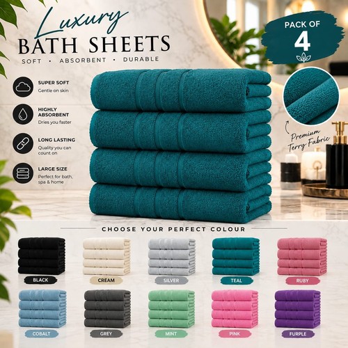 Luxury bath sheets - bath,