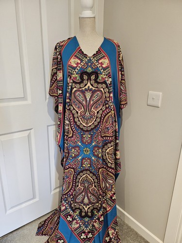 Wahat jalabiya blue multi - wahat,