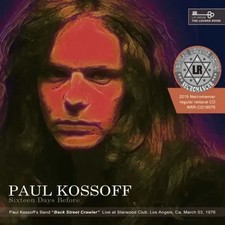 PAUL KOSSOFF / BACK STREET