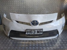 TOYOTA PRIUS 2013-2018 COMPLETE FRONT BUMPER WHITE