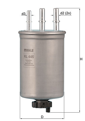Knecht 446 fuel - knecht, filter