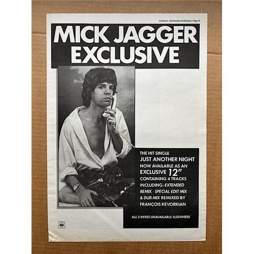 Mick jagger just another - jagger, night