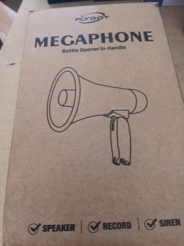 Flydot megaphone bullhorn - flydot,