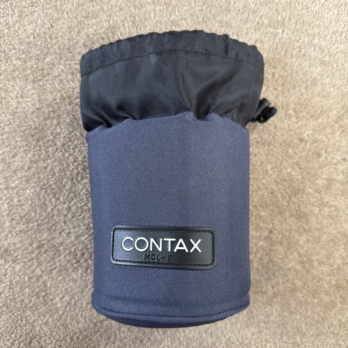 Original contax lens pouch - lens,