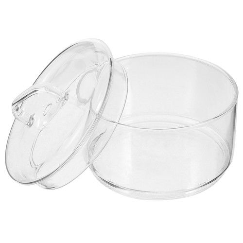 Extra large glass jar with - extra, lid