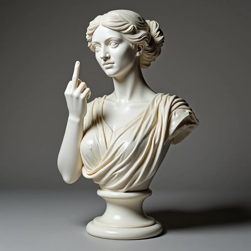 Venus statue middle - venus,