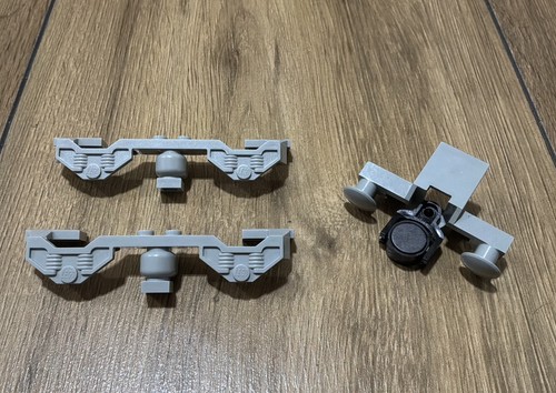 Lego train grey motor side - train,