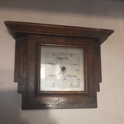 Art deco oak wall hanging - art,