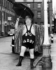 BIG DADDY BRITISH RETRO WRESTLING 10 x 8 PHOTOGRAPH no 1