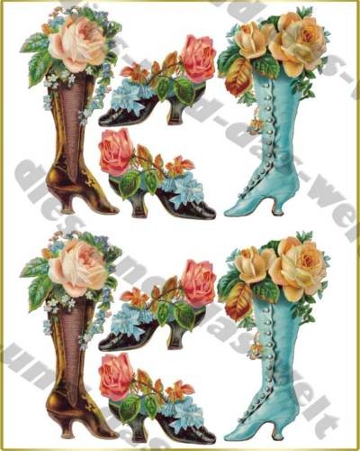 Vintage roses iron on - ✿,