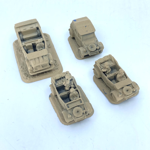 German command cars flames - command,
