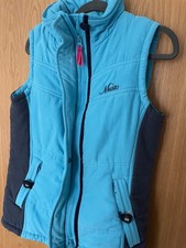 Musto Women’s Padded Gilet, Size UK10, Navy/Light Blue. Good Condition