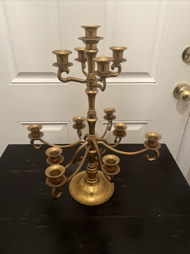 Vintage brass candelabra - vintage,