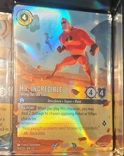 Disney lorcana incredible - lorcana, mr.