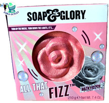 Soap & And Glory All That Fizz Rose Flower Bath Fizzer 210g Gift Stocking Filler