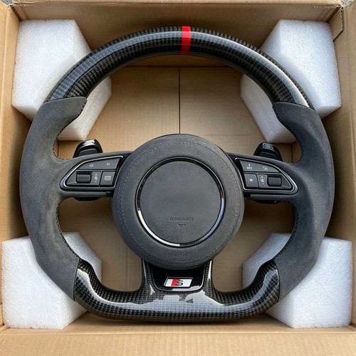 Carbon fiber steering wheel - fiber,