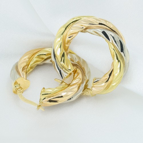 18ct tri colour - 18ct, tri-colour