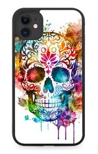 Colourful Dripping Sugar Skull