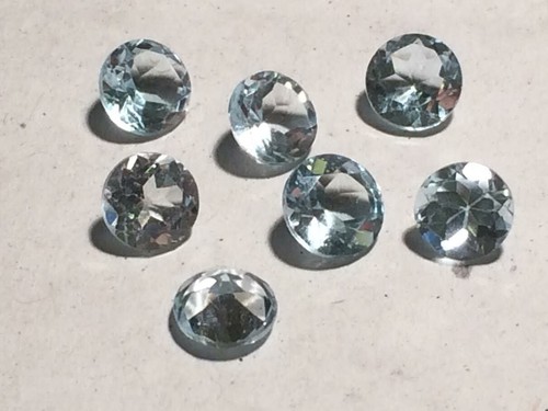 Topaz 6mm round - topaz,