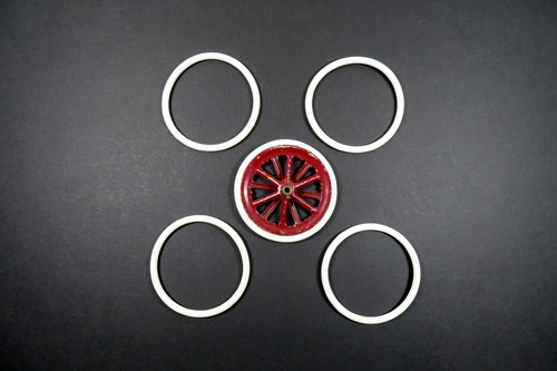 Erector white rubber - 4,