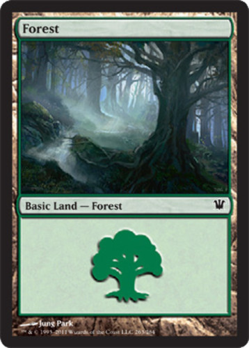 Forest innistrad mtg - (263),