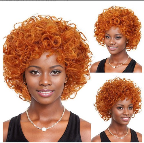 Women short curly - short, wig