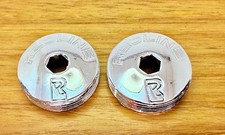 Redline Crank Caps - Chrome -