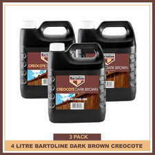 3 x 4L Bartoline Creocote Oil