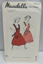 Vintage 1950's Pinny uncut