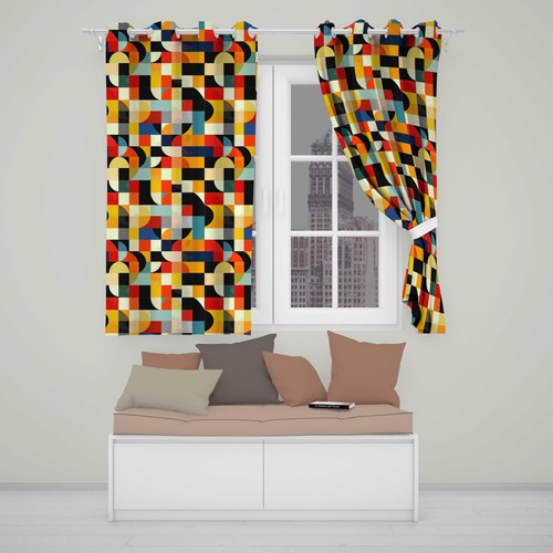 Blackout eyelet curtains - blackout,