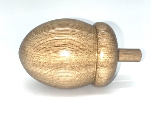 Large ornamental wooden - , acorn
