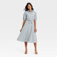 Women's Midi Button-Down