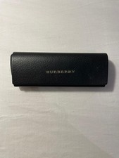 Authentic Burberry Eyeglasses, Sunglasses, Optical, Black, Large Hard Case