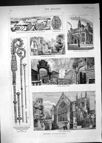 Old 1882 oxford - oxford, chapel