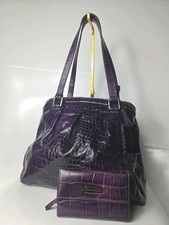Coccinelle purple leather