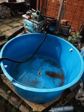 Koi Vat Grow On/Quarantine Tank Complete Setup