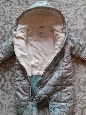 Faux Fur Lined Snowsuit 3-6 Primark