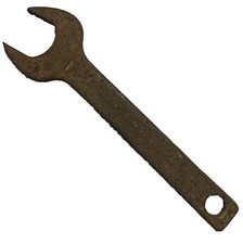 Spanner 3 Cm Calor Gas British Made Cylinder Metal Reclaimed Solid Metal