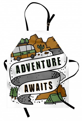 Saying apron camping - saying,